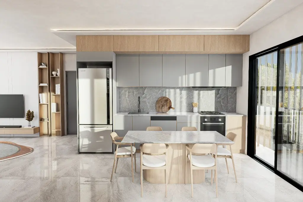 Fitted kitchen
